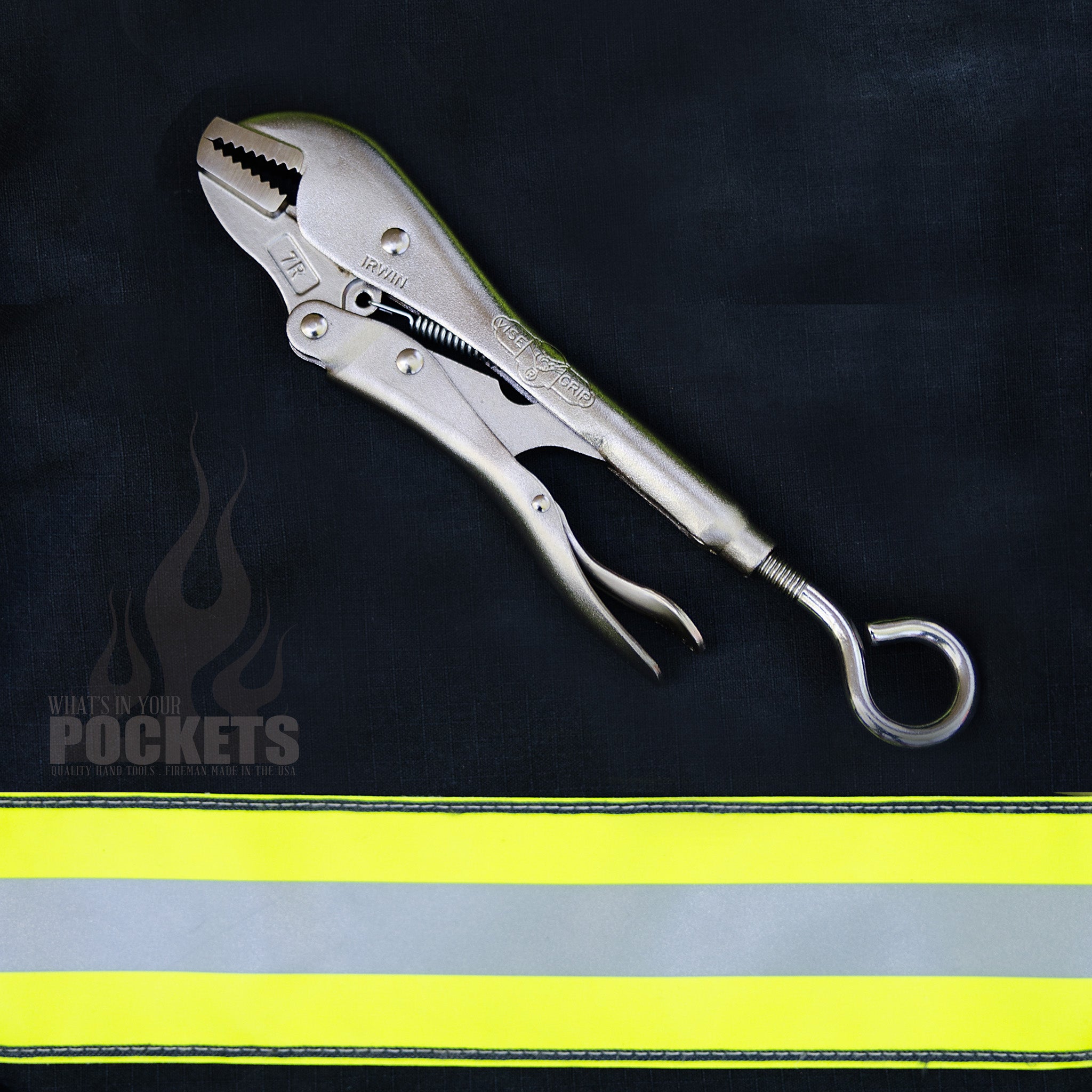 Vice Grips With Stainless Attachment Ring – FFToolMaker